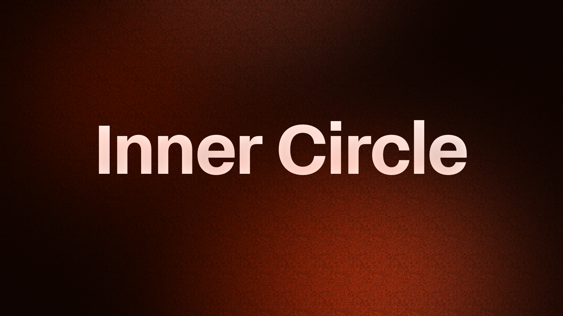 Inner Circle Membership