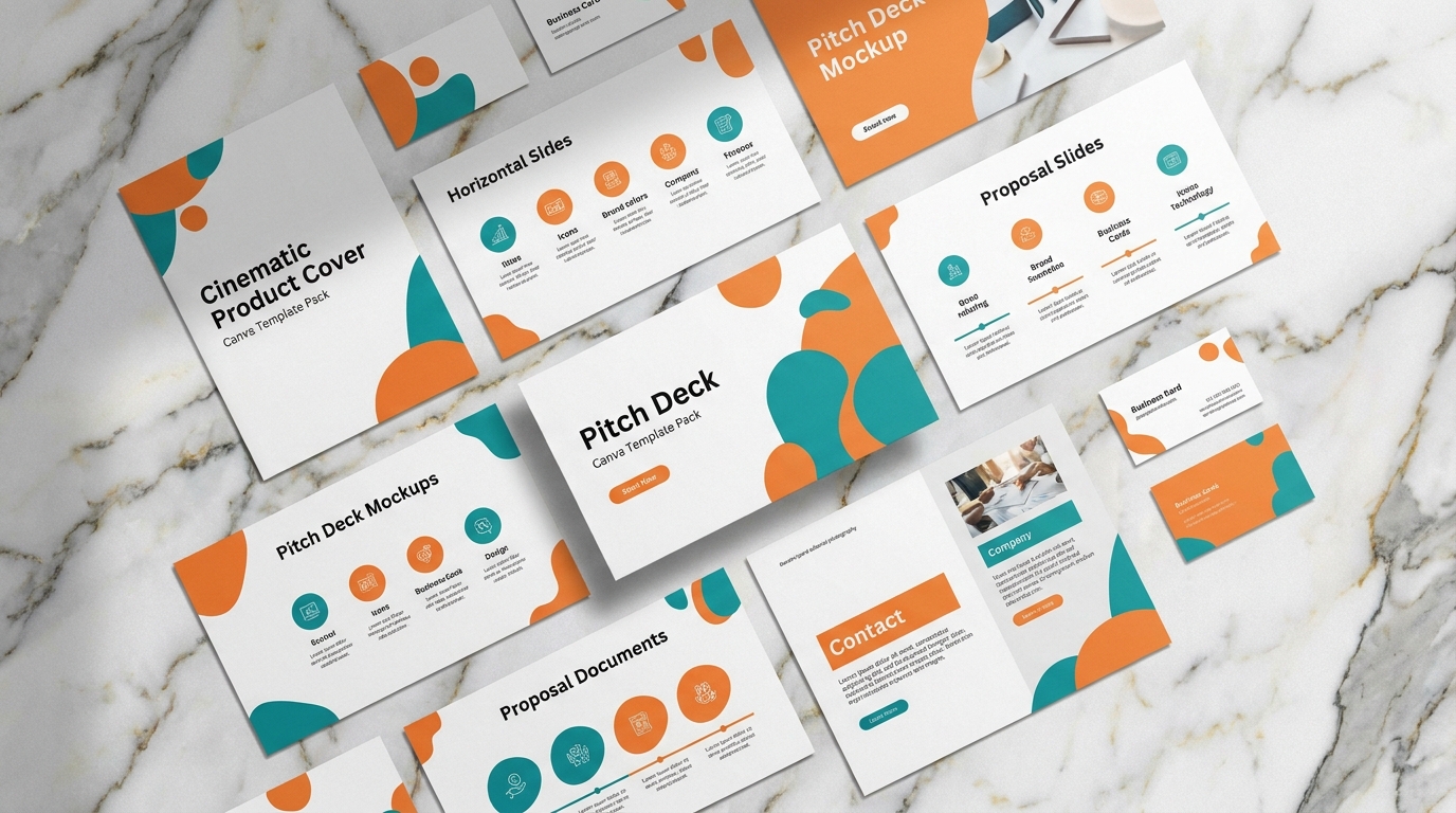 Plug & Pitch Canva Templates