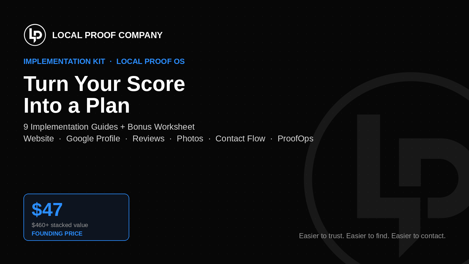 Local Proof Implementation Kit