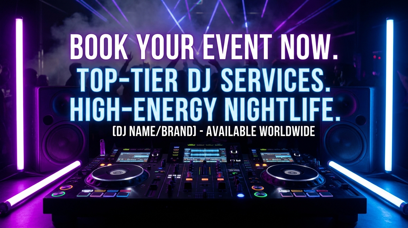 DJ Booking - Party/Event