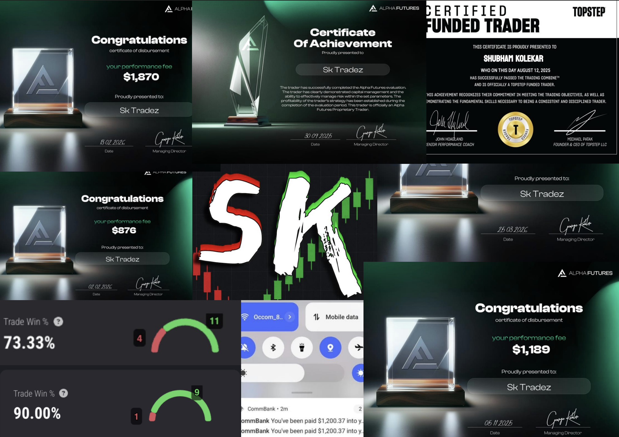 The exact system that helped me become profitable and secure consistent payouts.
