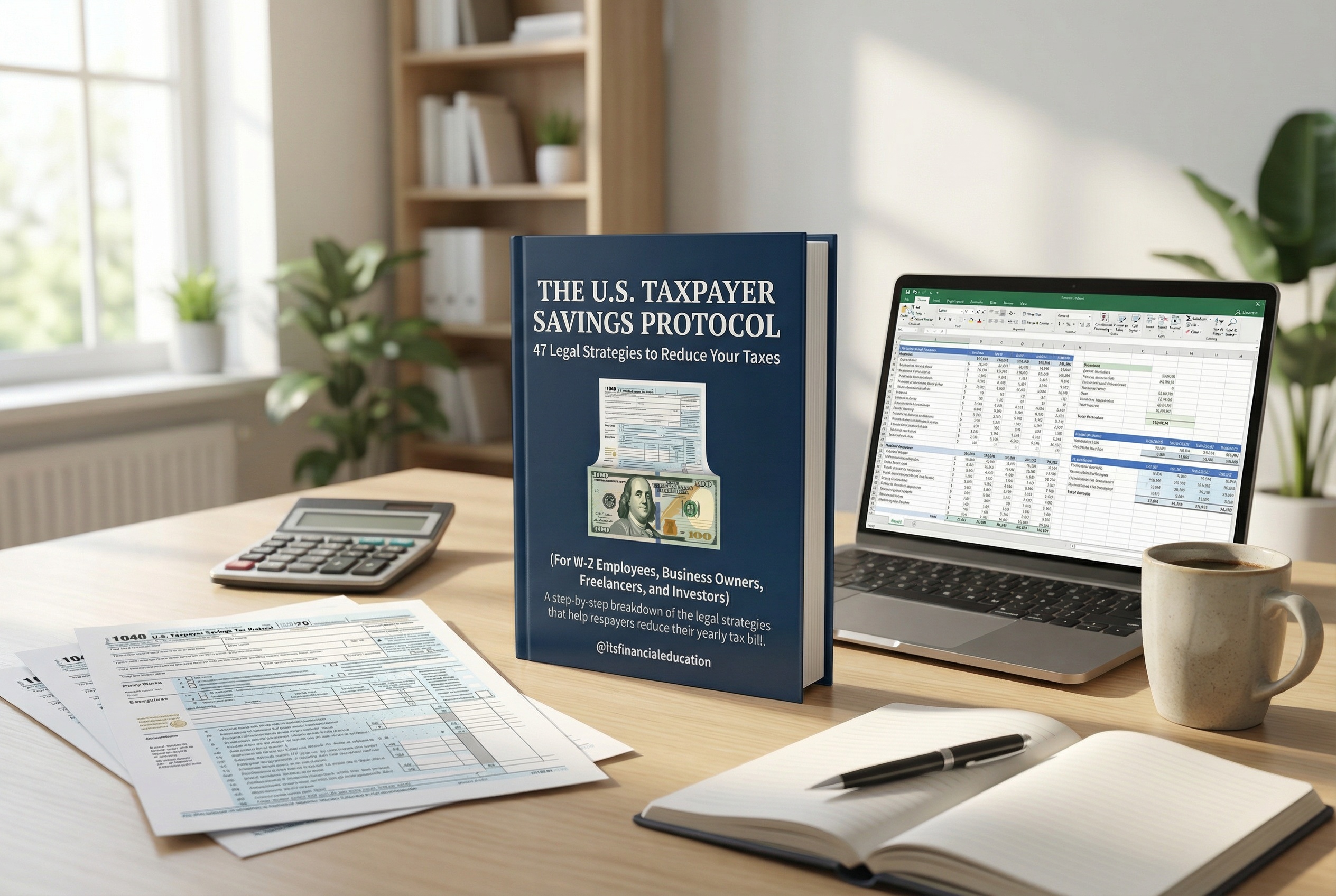 The U.S. Taxpayer Savings Protocol: 47 Legal Strategies to Reduce Your Taxes