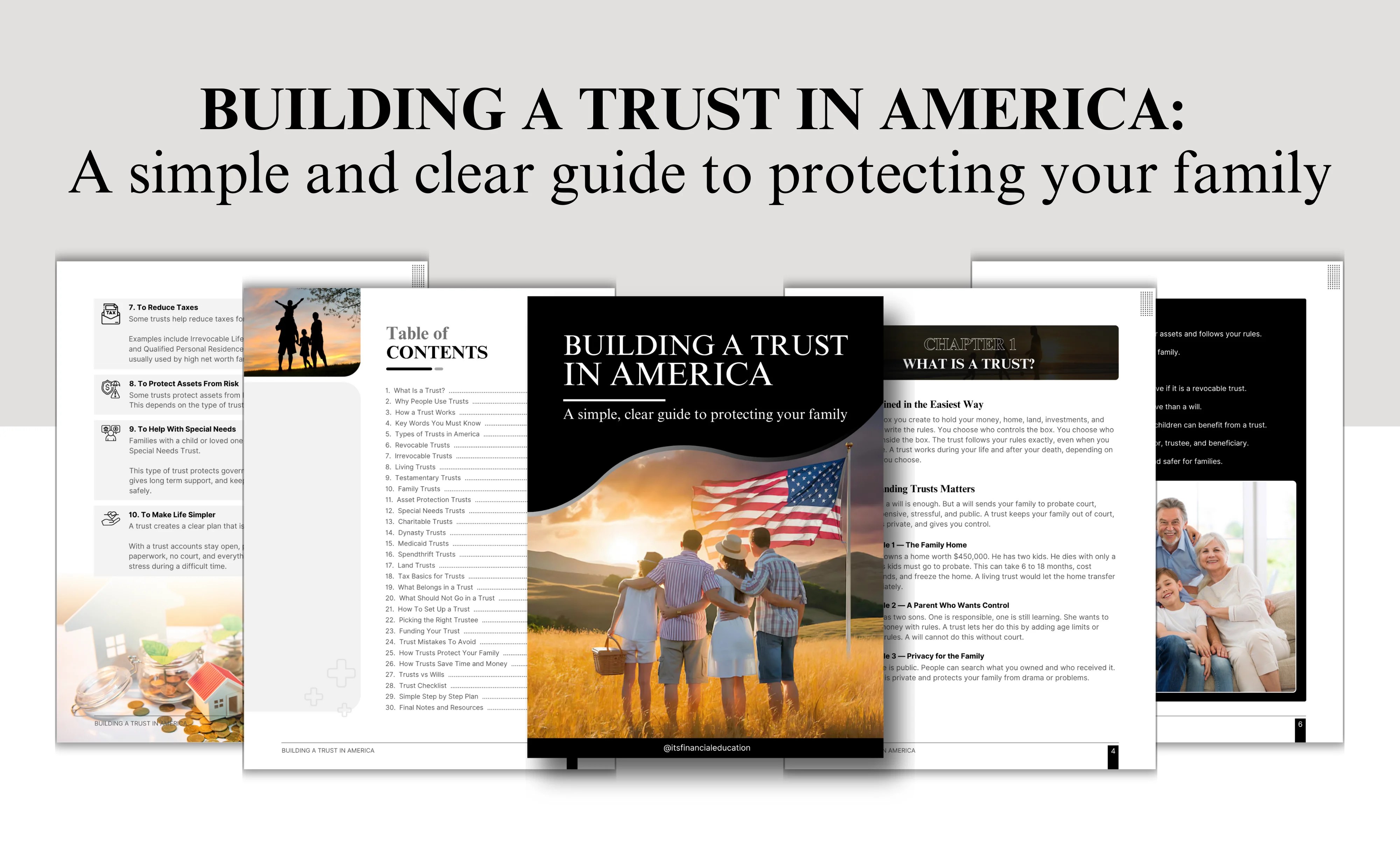 Building A Trust In America