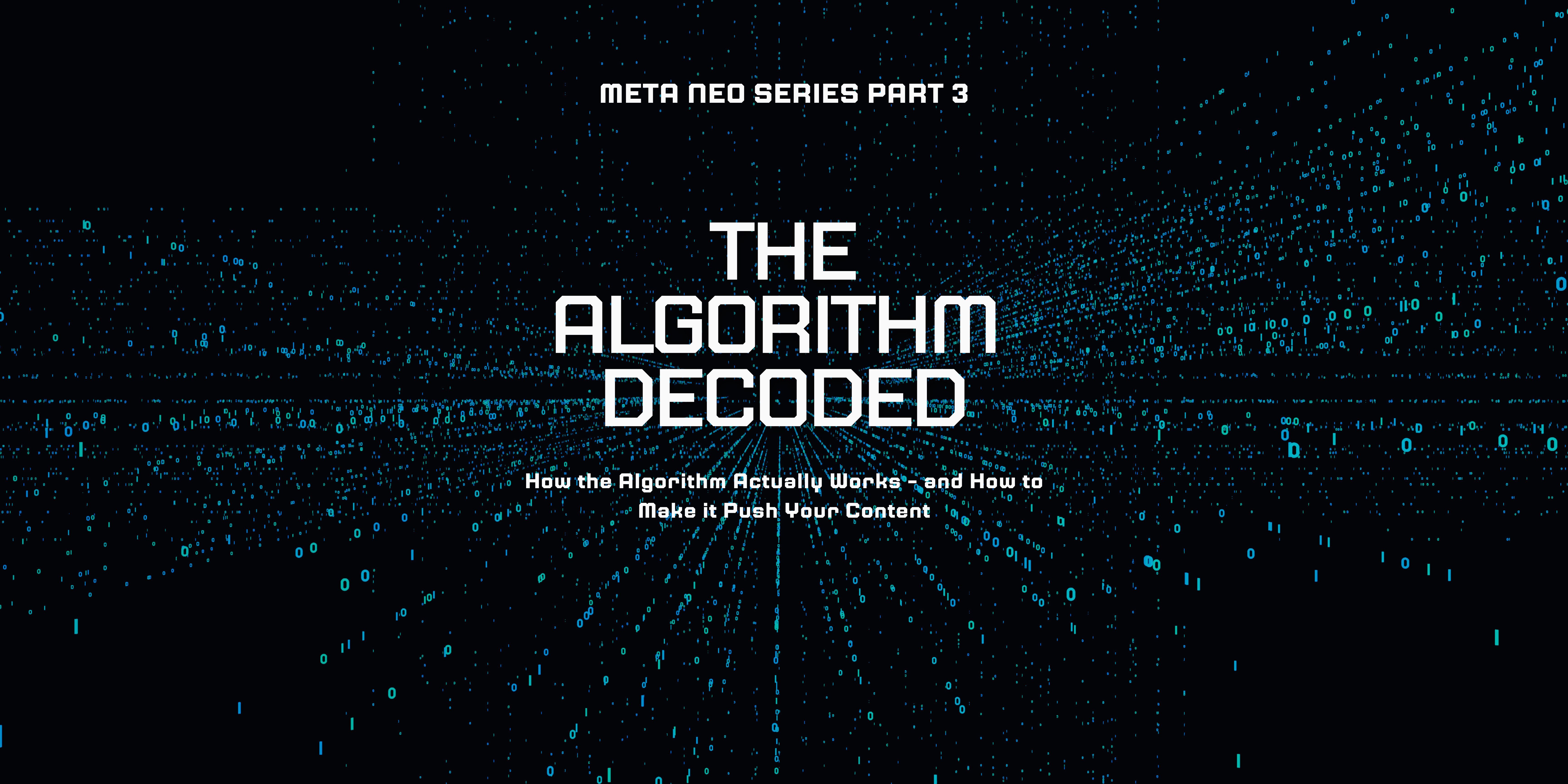The Algorithm Decoded