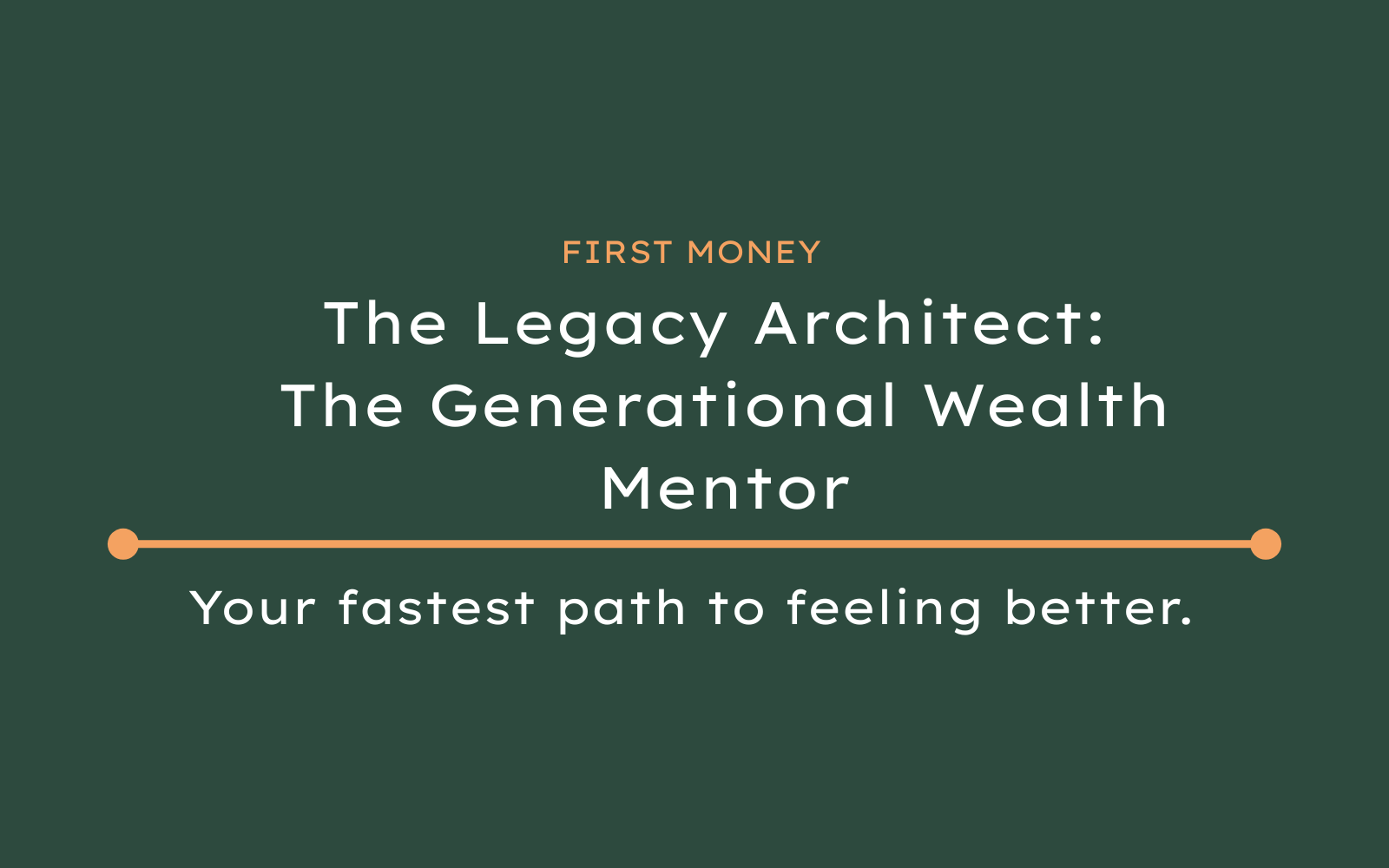 First-Gen Wealth: Your Zero-to-One Roadmap