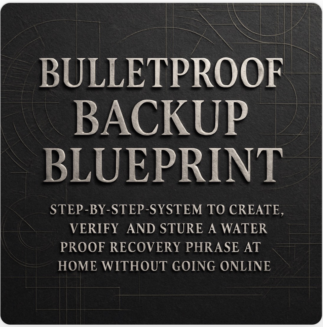 Bulletproof Backup Blueprint