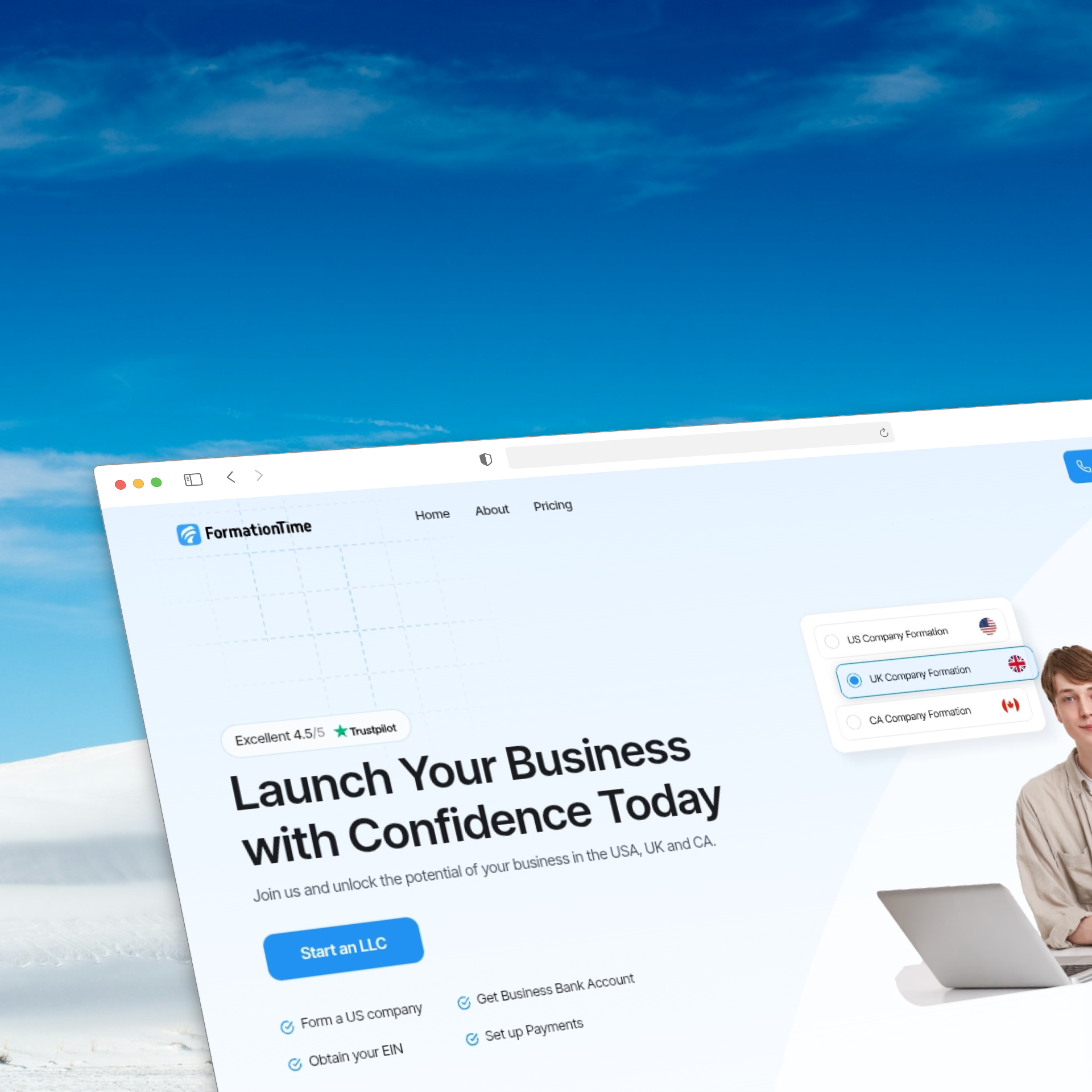 Software development for businesses