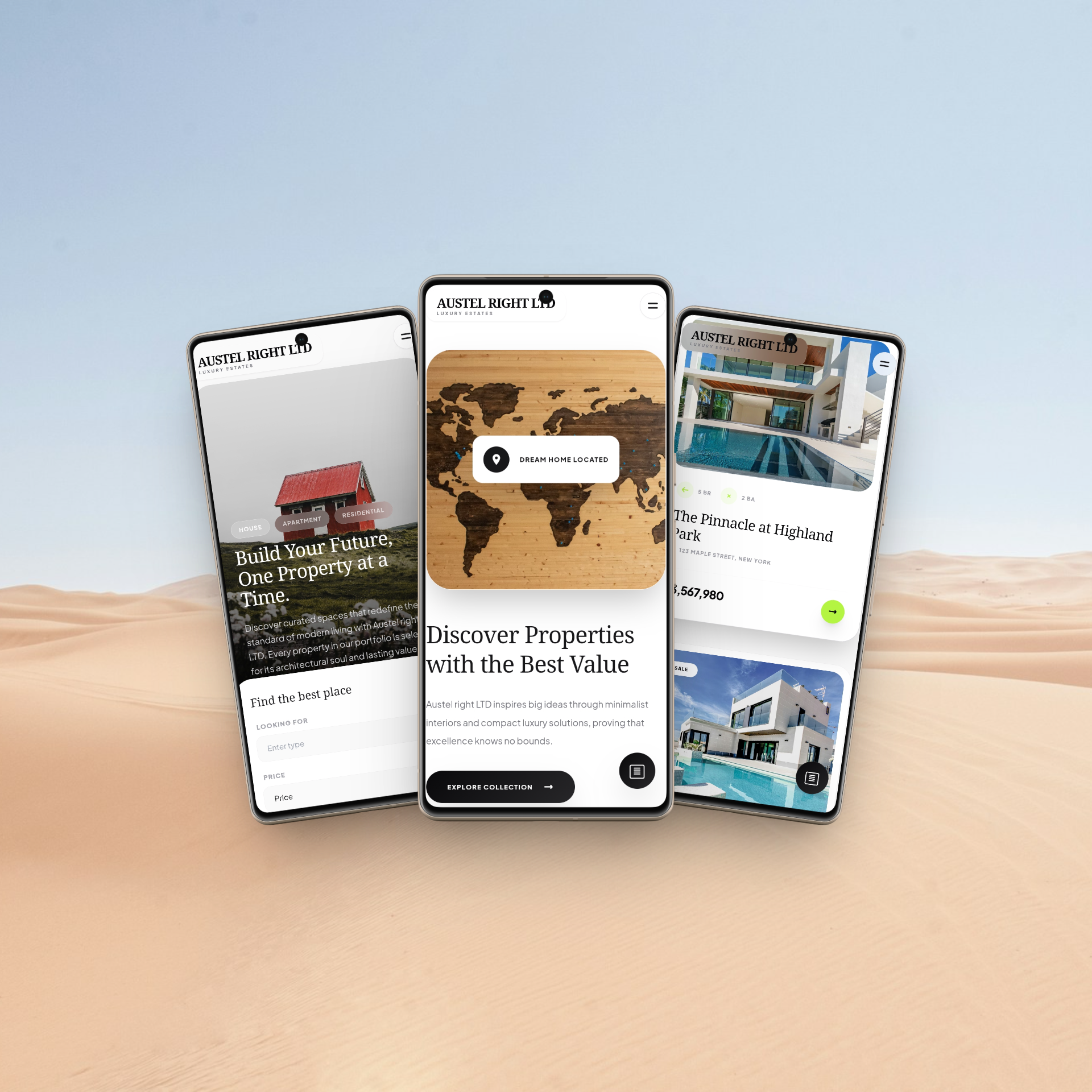 Custom Landing page 