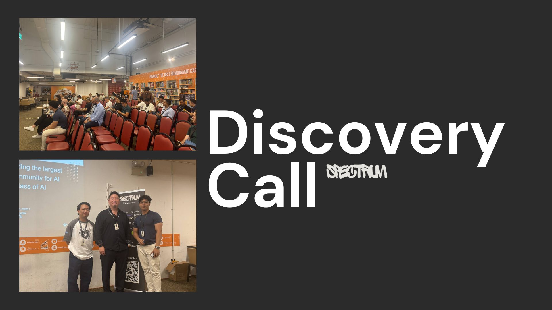Discovery call with Spectrum