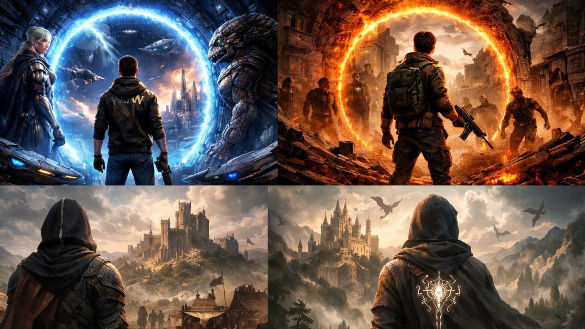 web novels - fantasy, sci-fi, system.