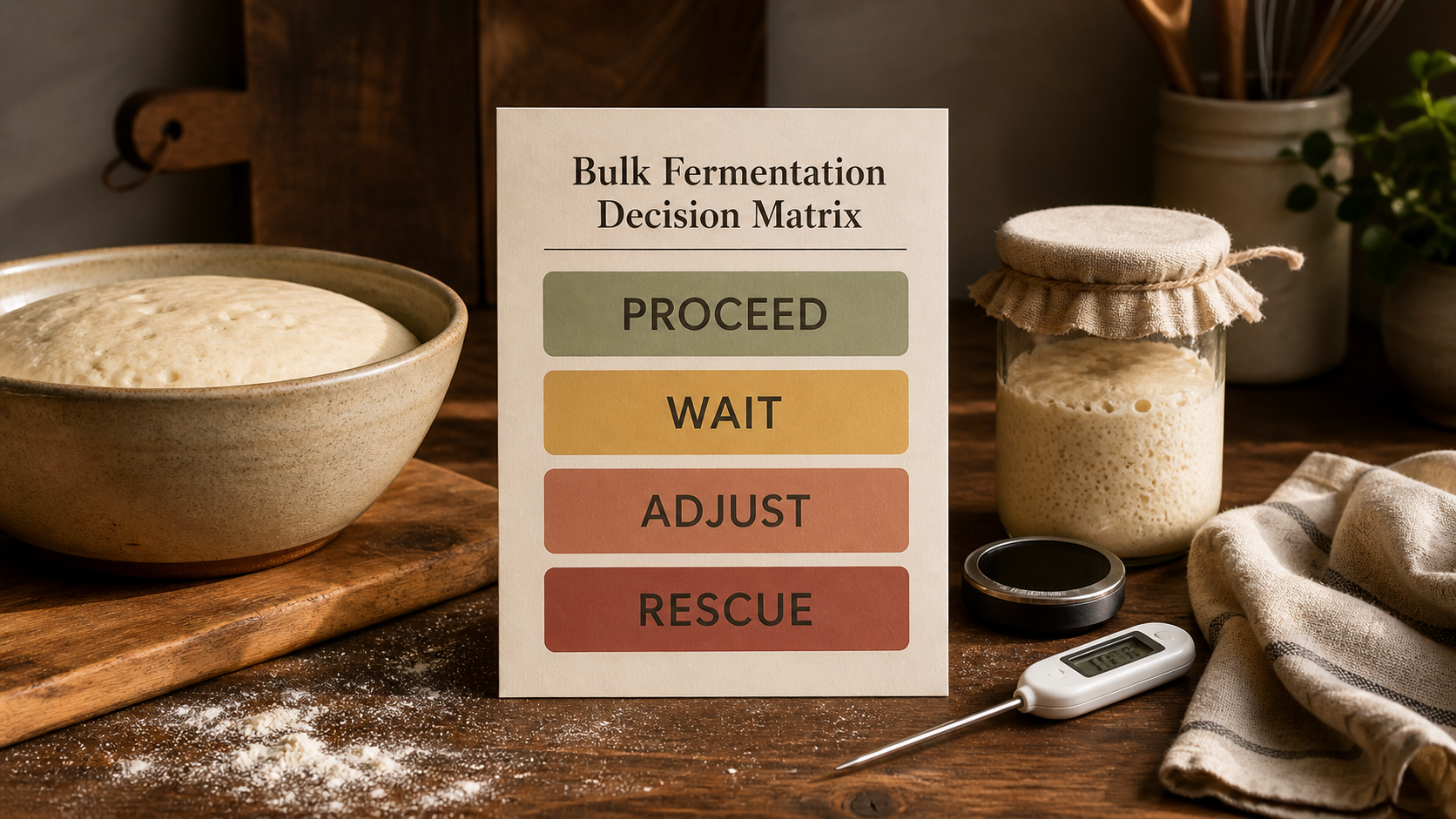 Bulk Fermentation Decision Matrix
