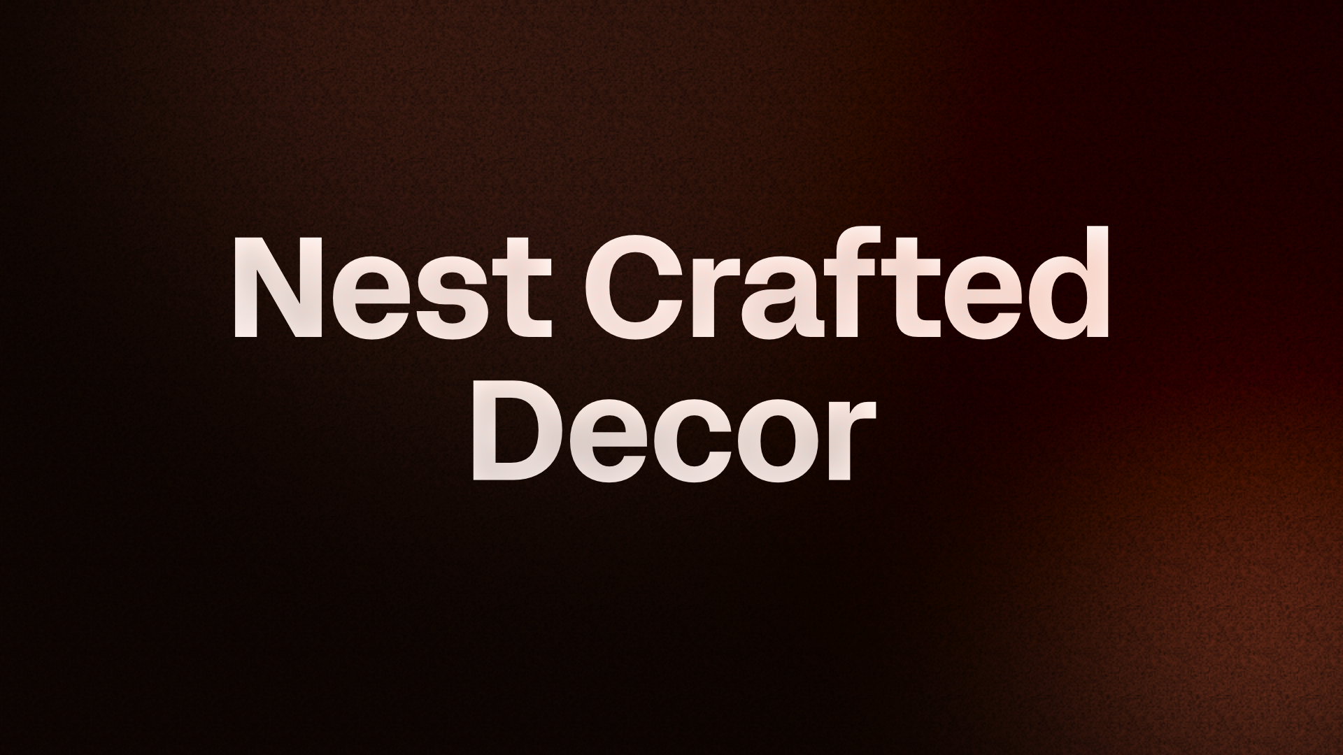 Home Décor Sales