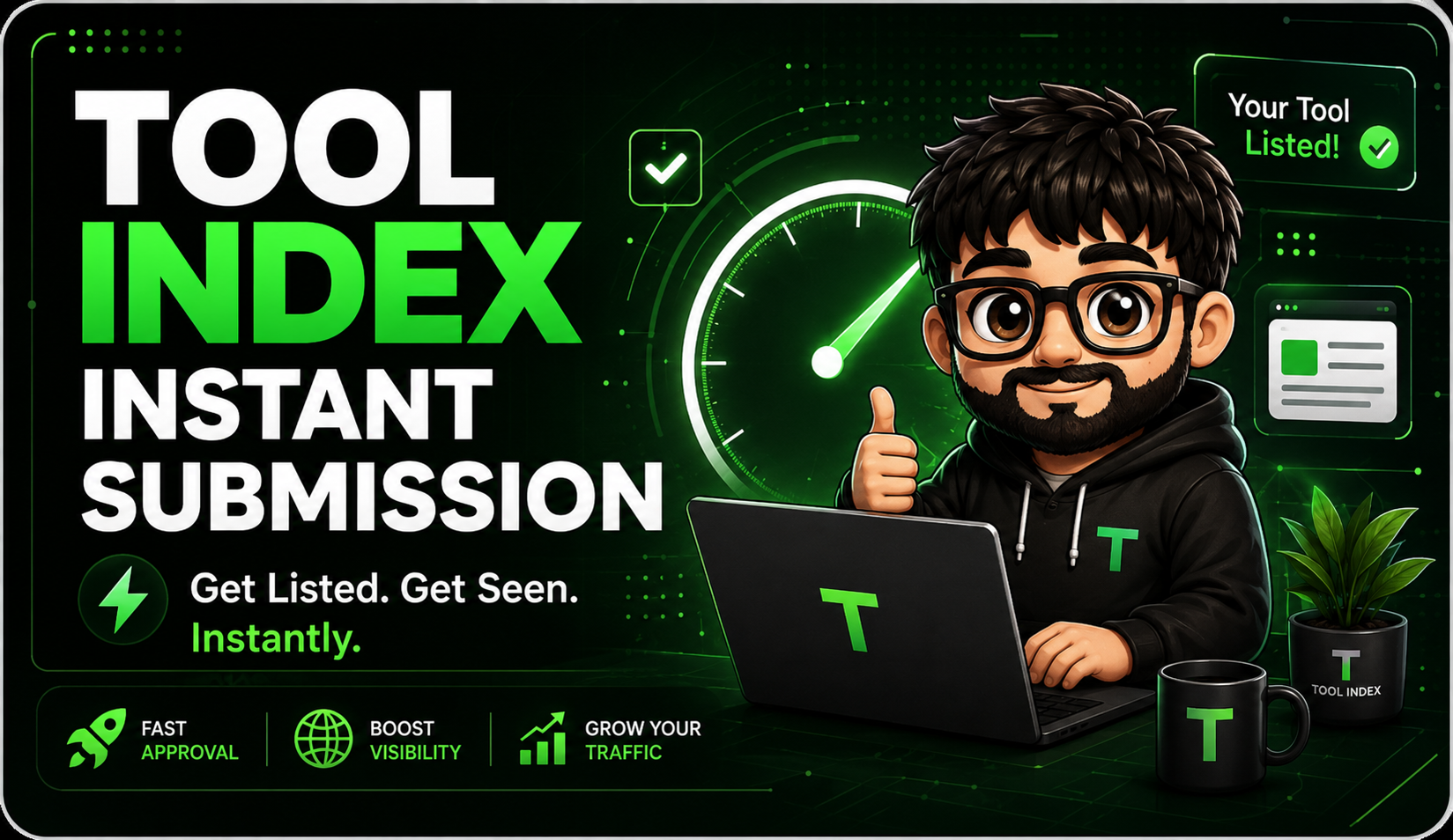 Tool Index Instant Submission