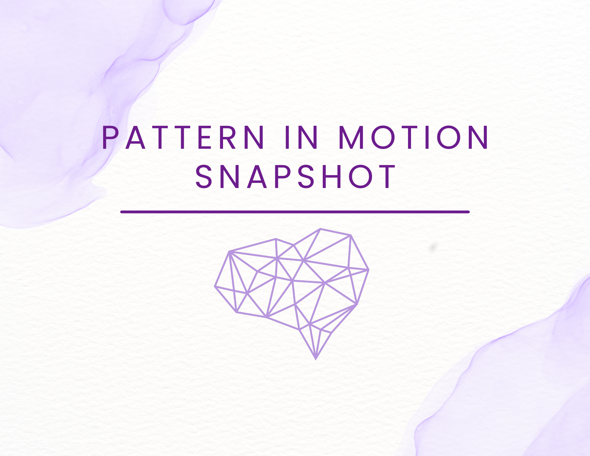 Pattern in Motion Snapshot