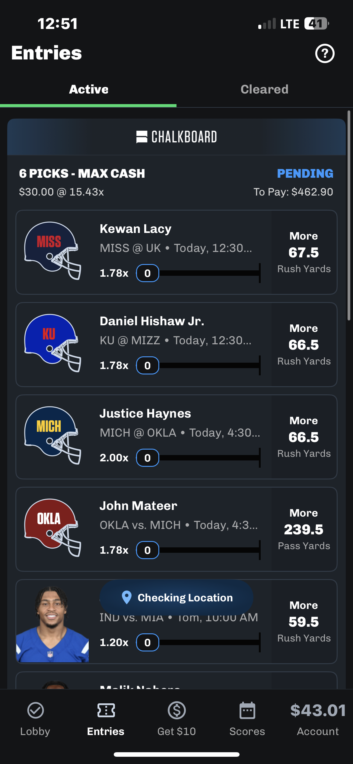 Sports Picks