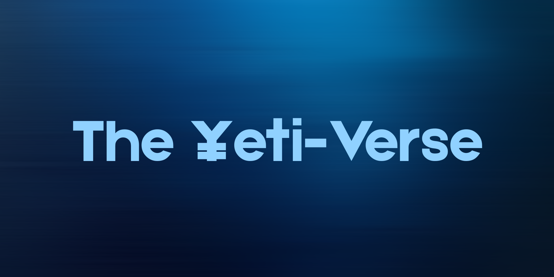 TheYetiVerse banner