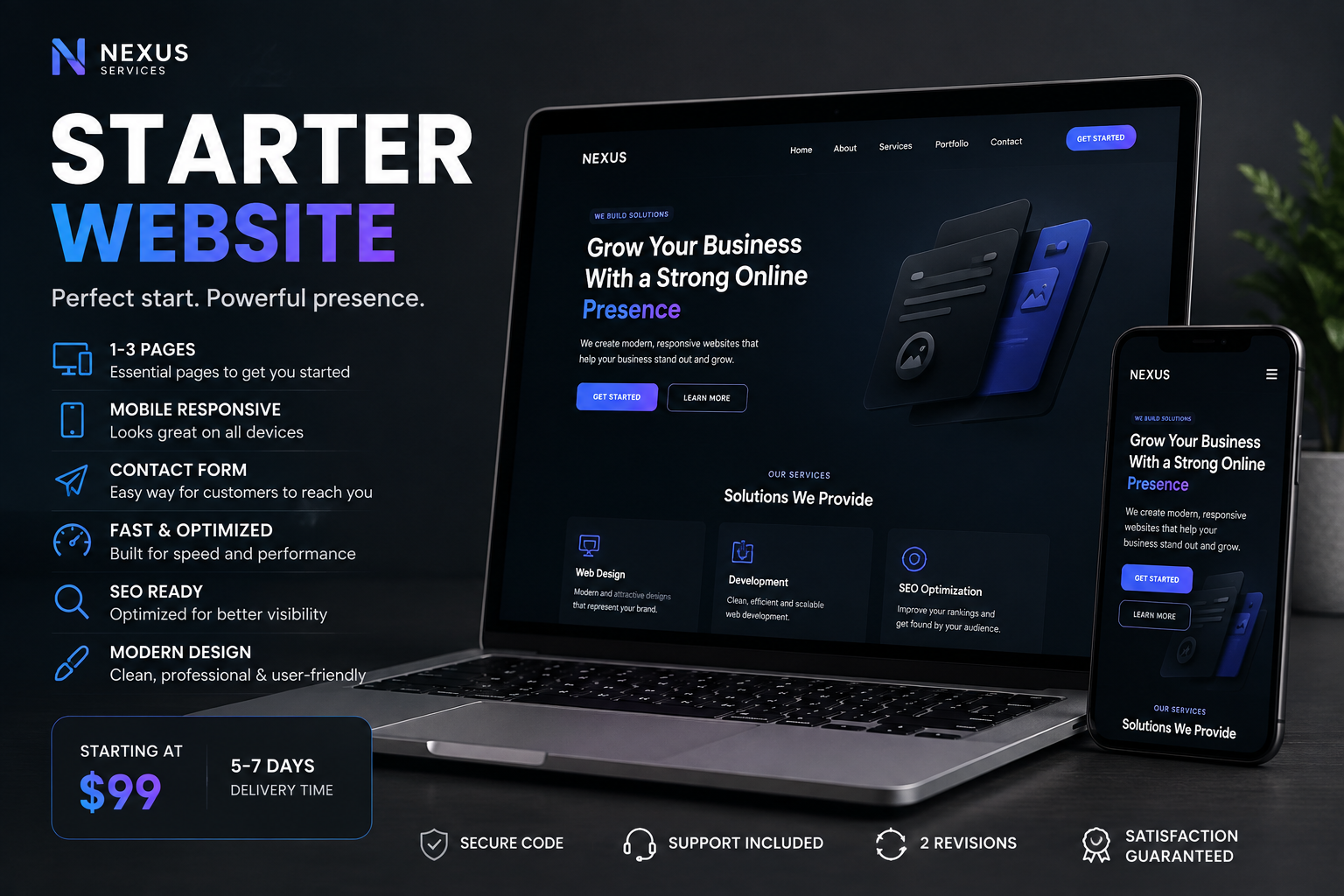 Starter Website Pack