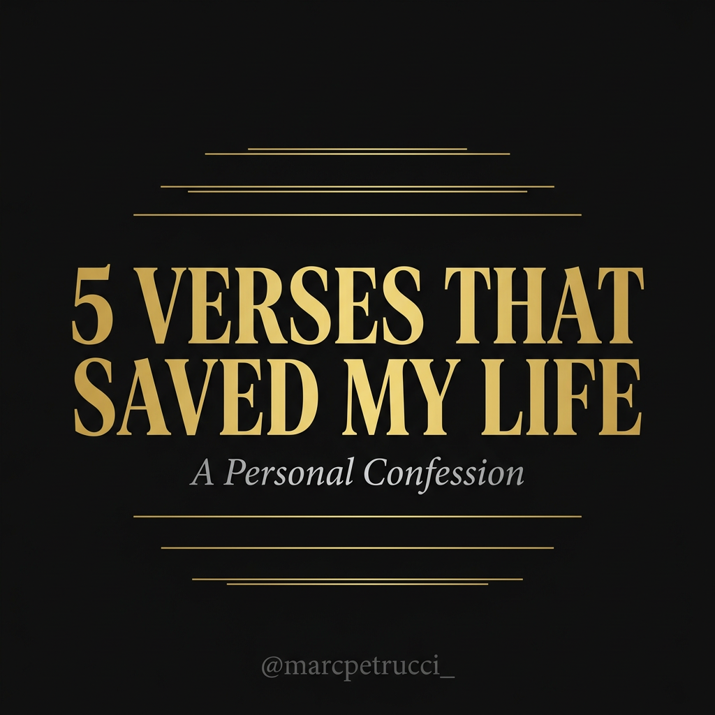 5 Verses That Saved My Life