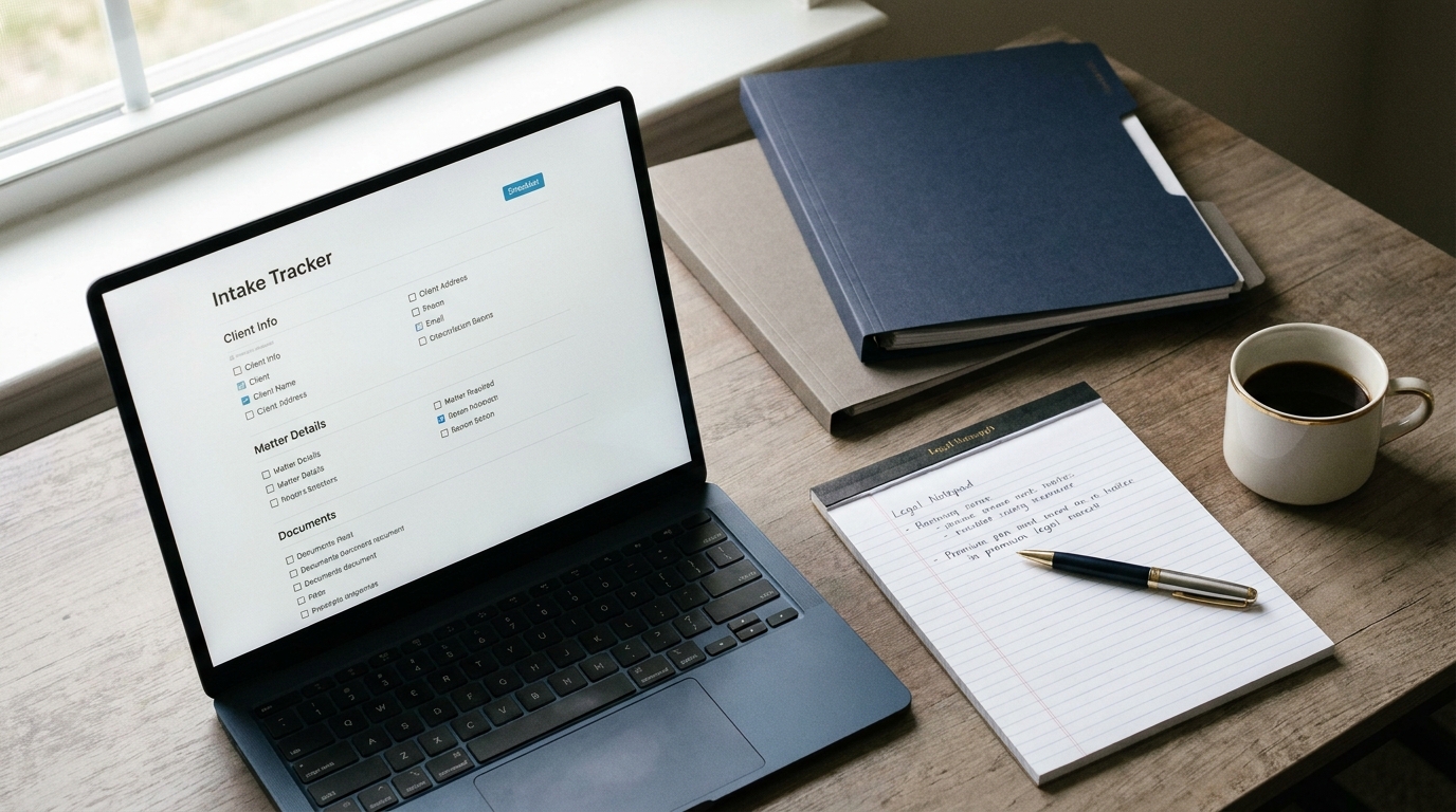 Solo Attorney Intake Tracker