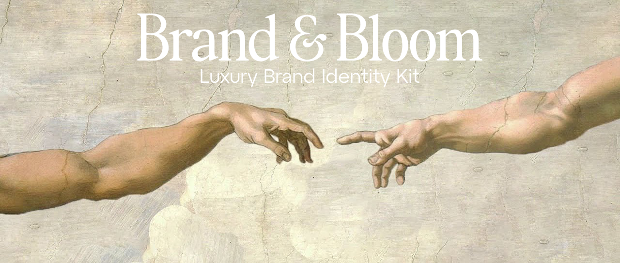 Brand & Bloom - Luxury Brand Identity Kit 