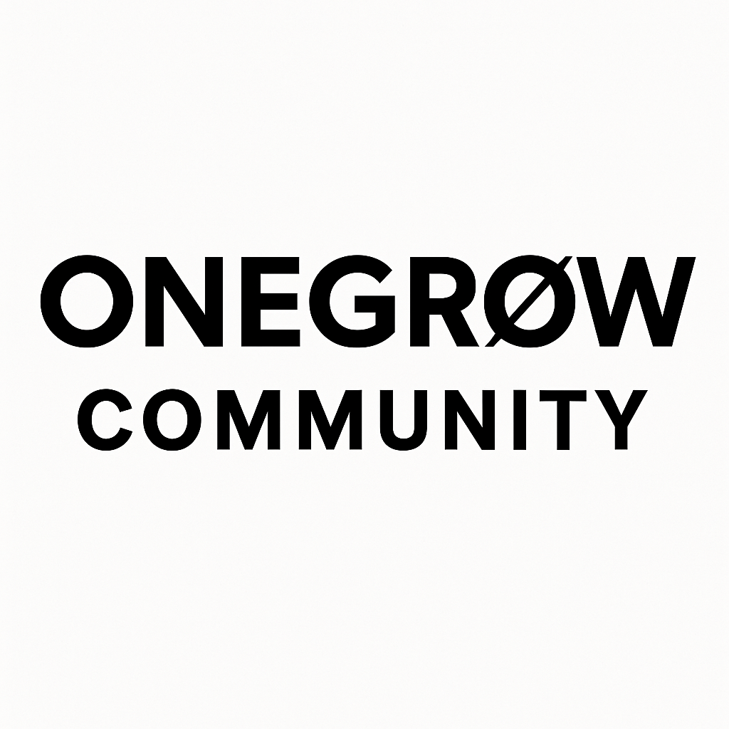 ONEGROW COMMUNITY banner