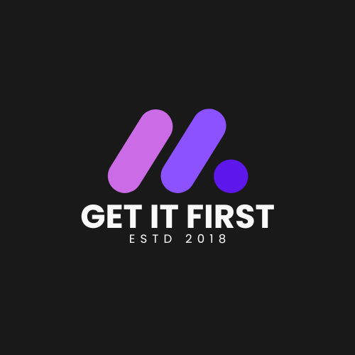 Get it first banner