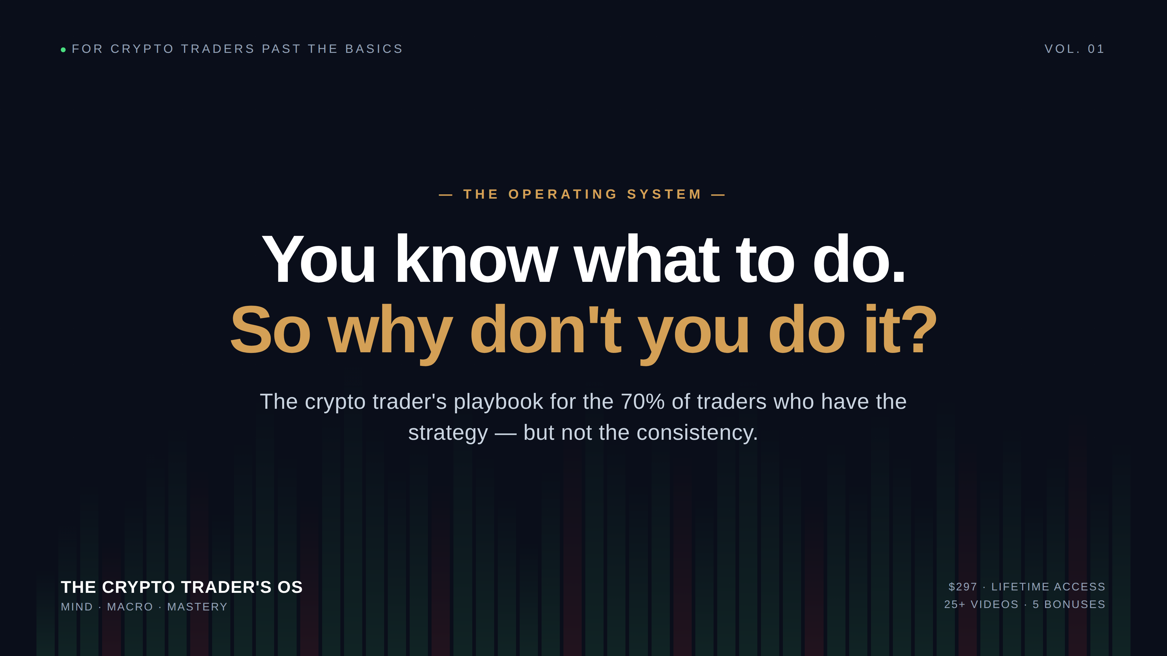 The Crypto Trader's Operating System