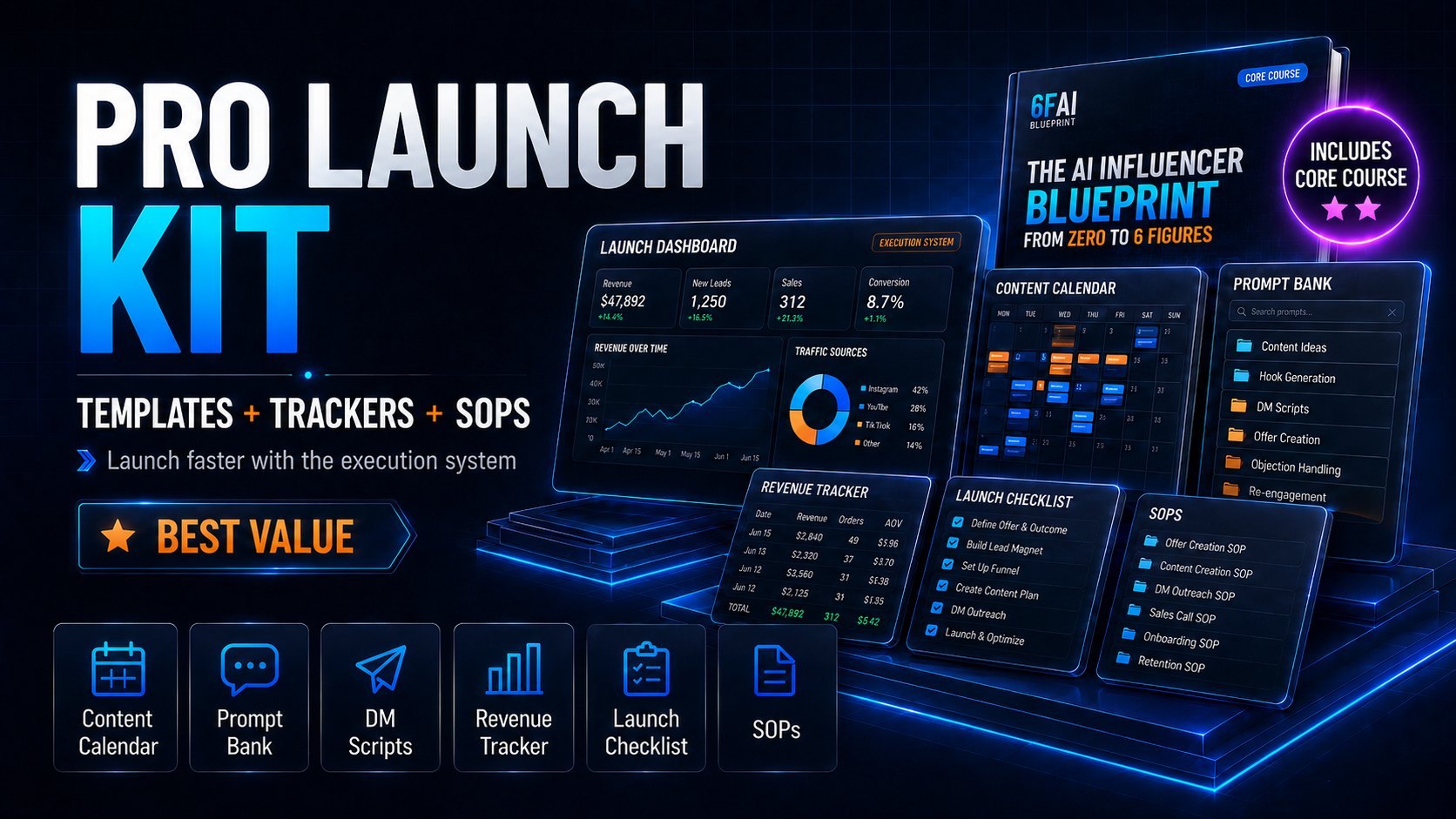 The AI Influencer Blueprint - Pro Launch Kit