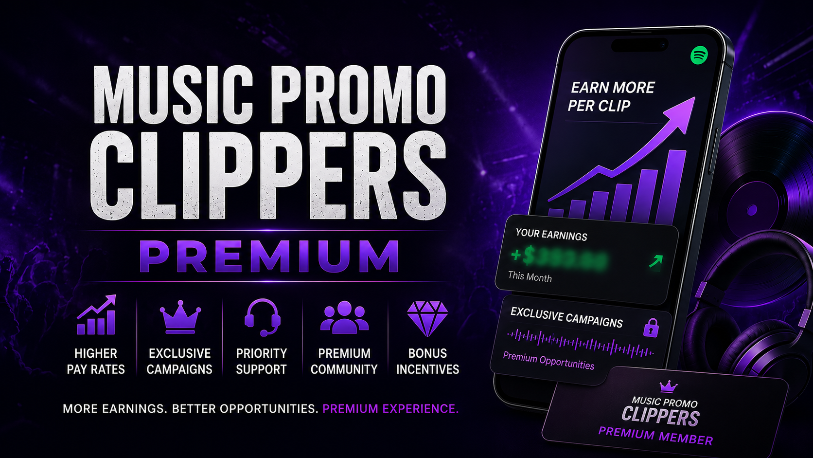 Music Promo Clippers Premium