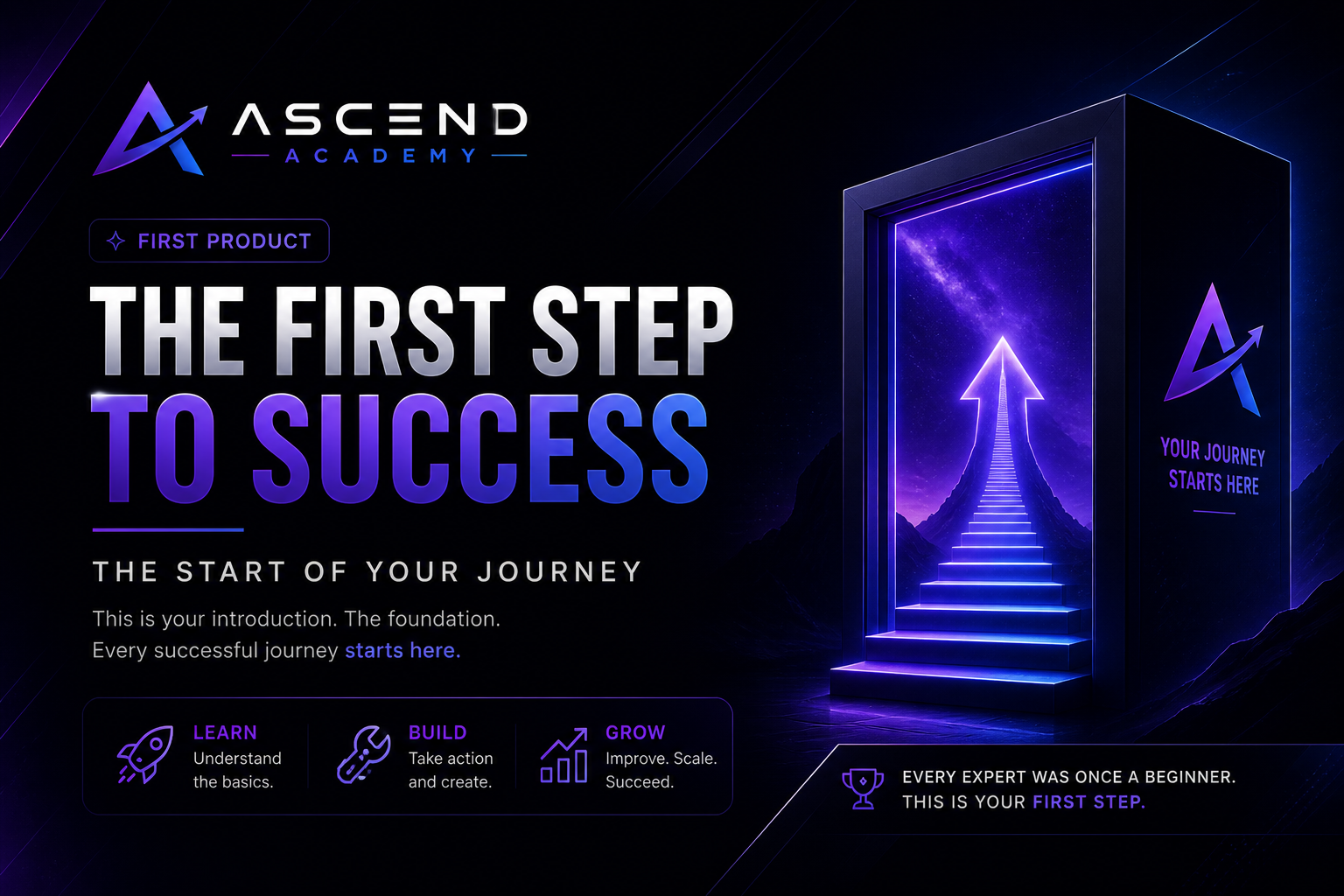 Your first step to success