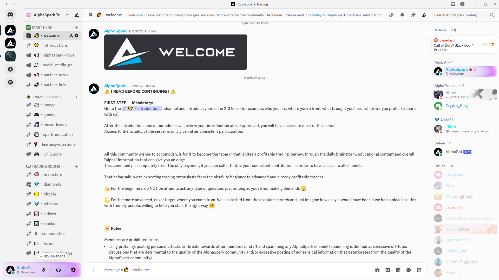 Access the Discord Community