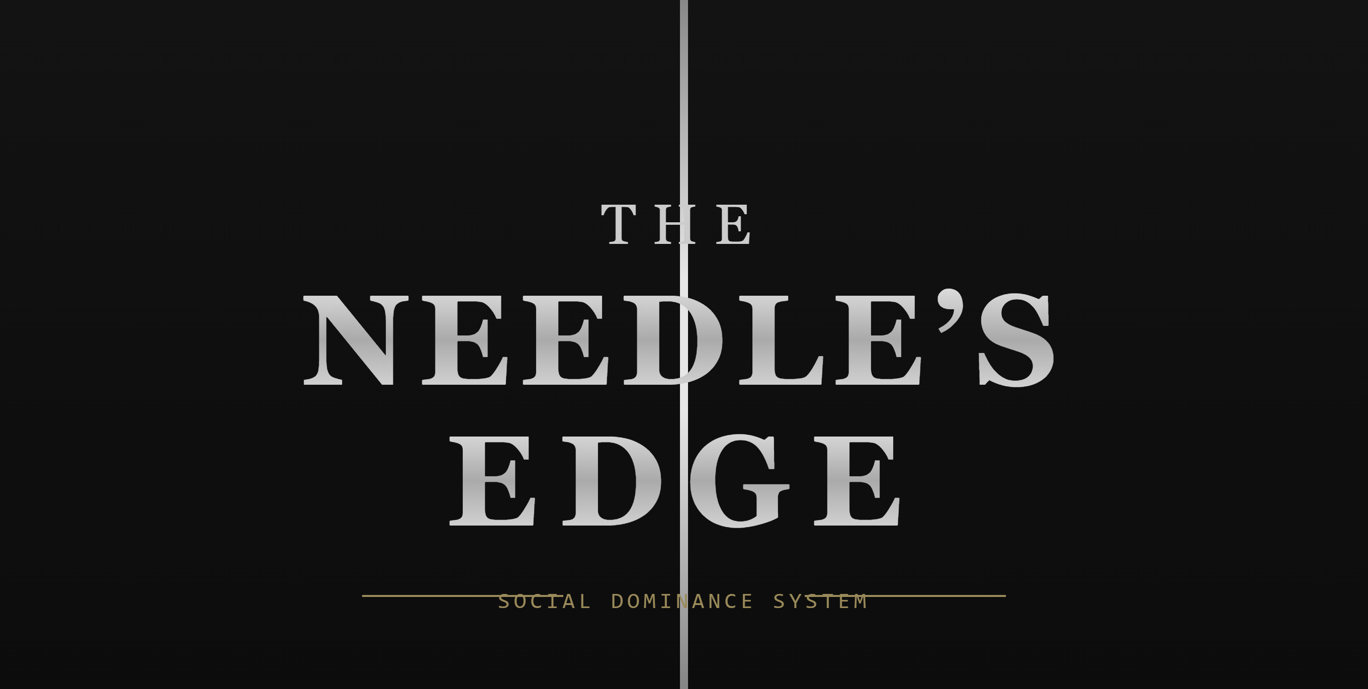 The Needle's Edge