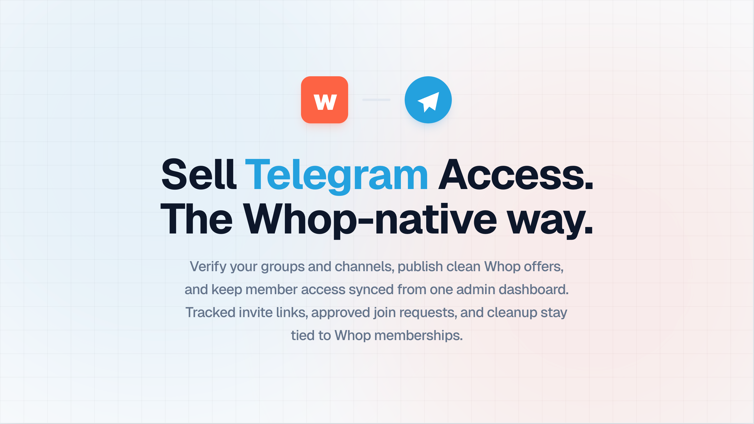 Telegram Gatekeeper app