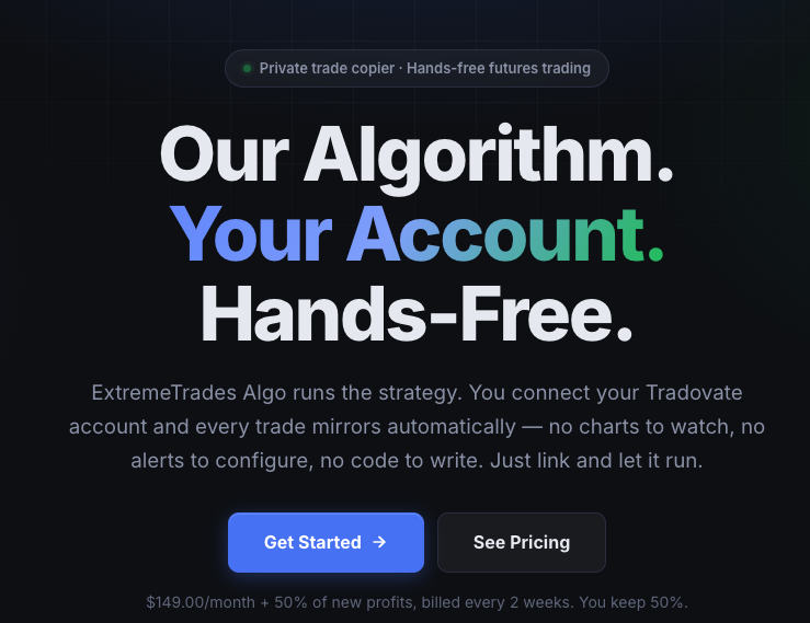 ExtremeTrades Follower Account