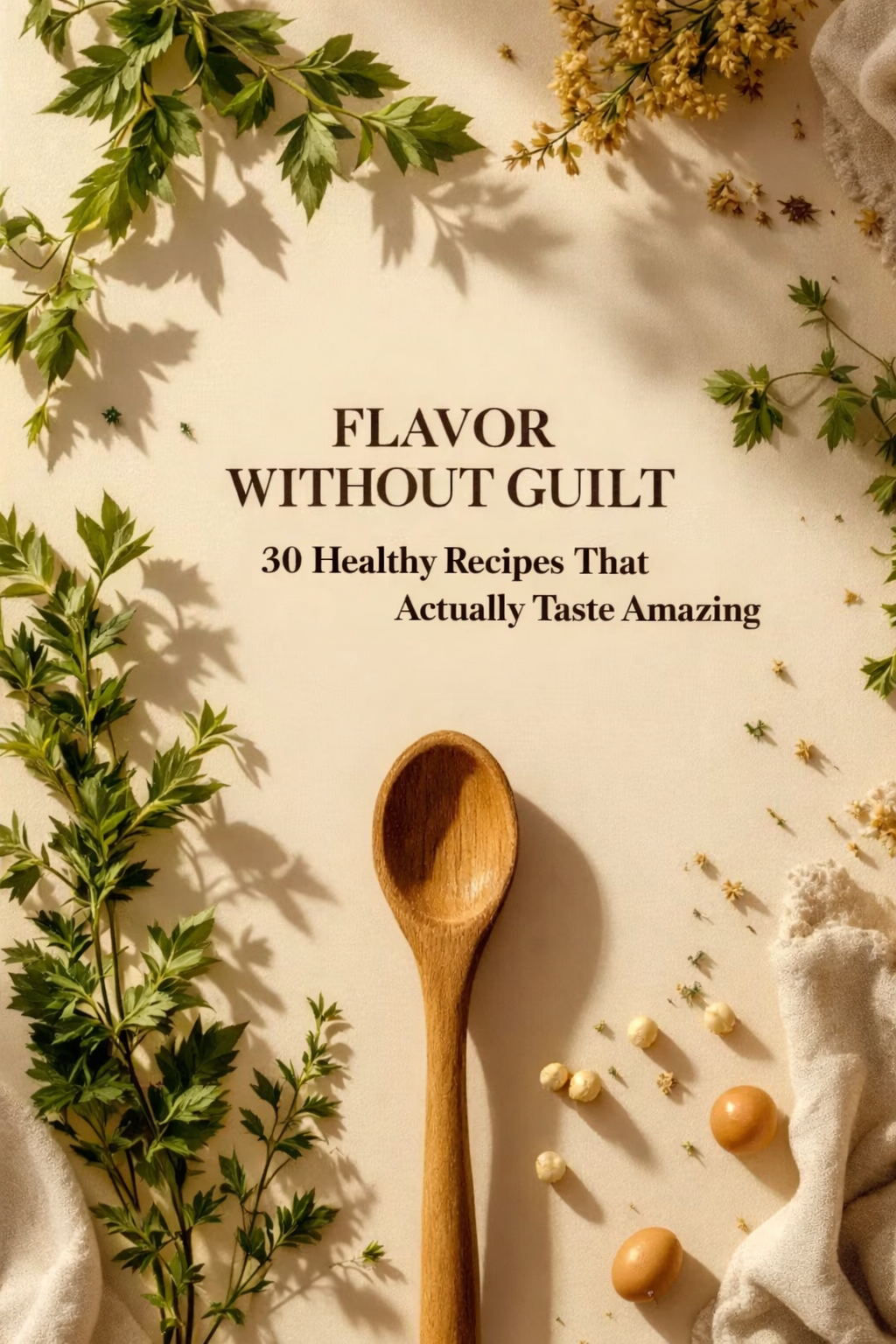 Flavor Without Guilt — 30 Healthy Recipes That Actually Taste Amazing