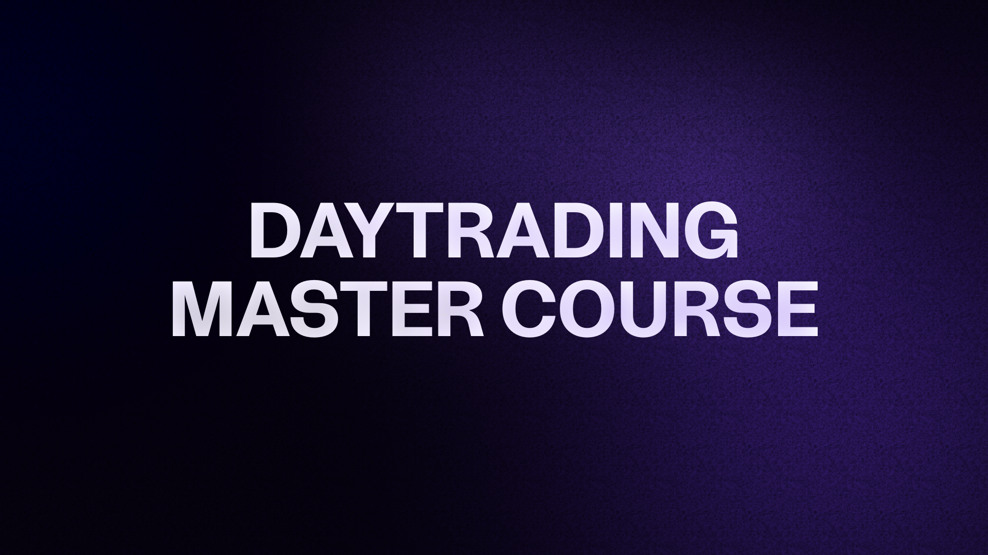 Trading basics 