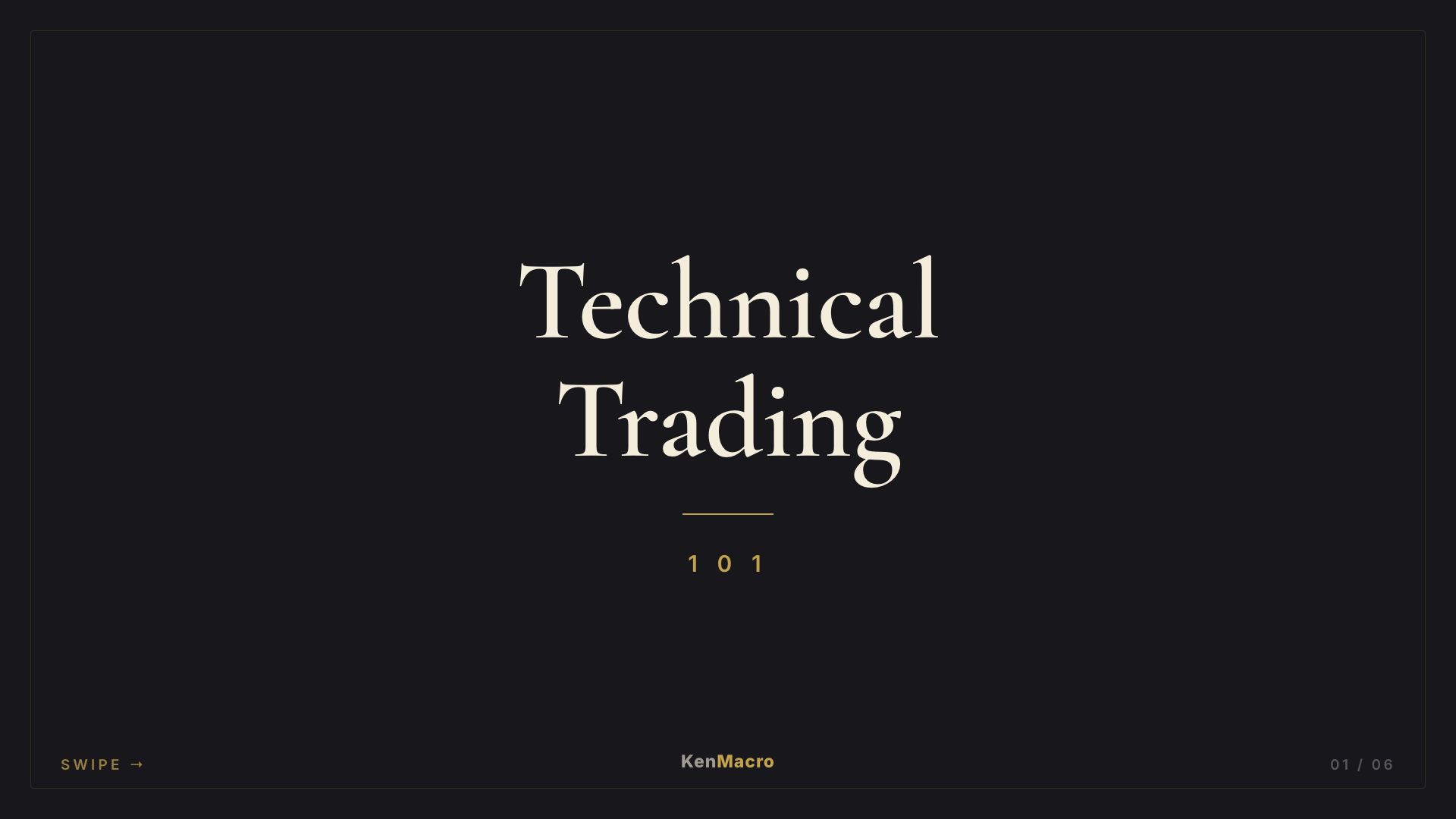 Technical Trading 101