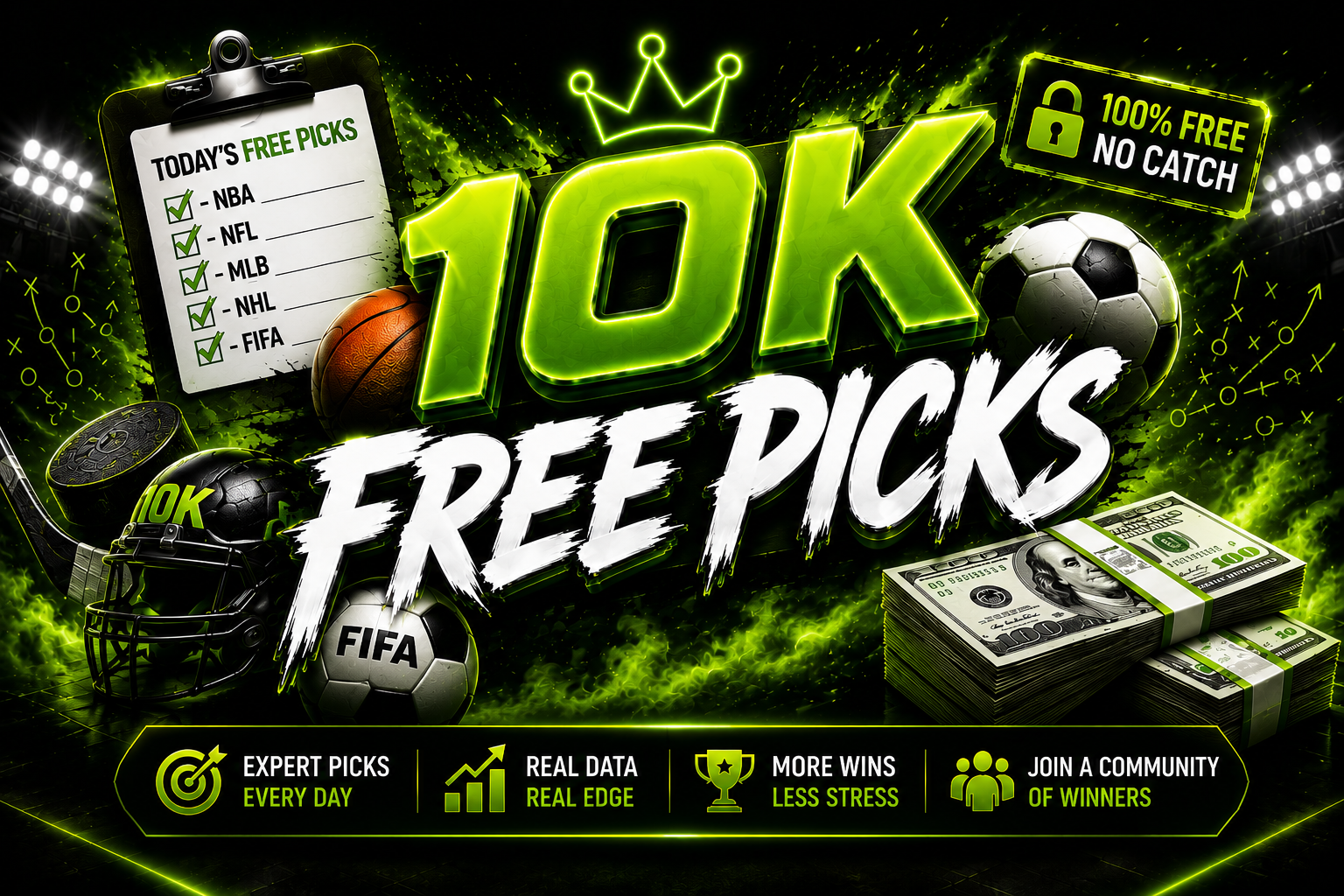 10K’s Free Picks🎲