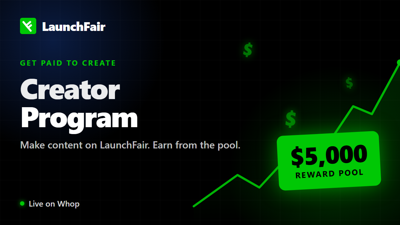 LaunchFair Creator Rewards