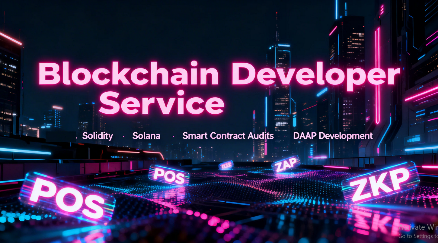 Blockchain Developer Service