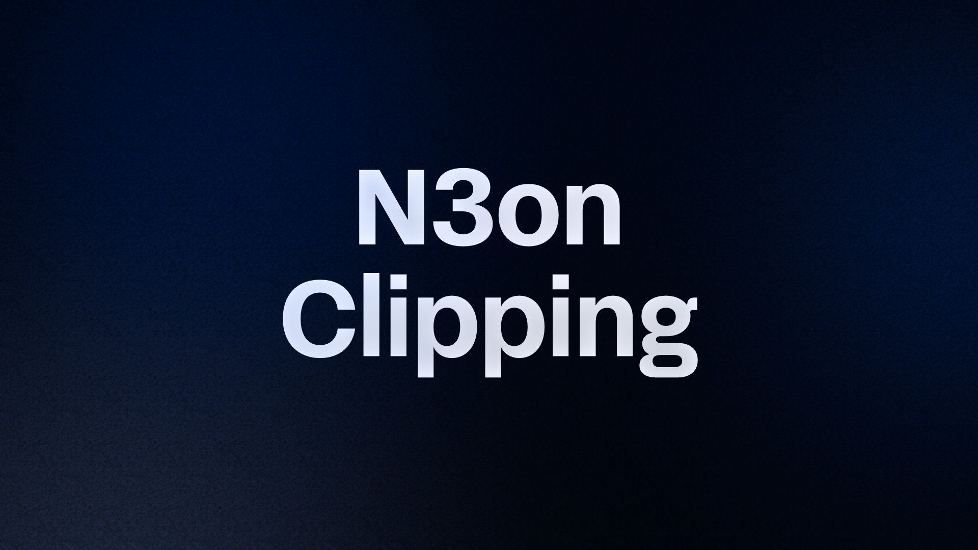 N3on Clippers