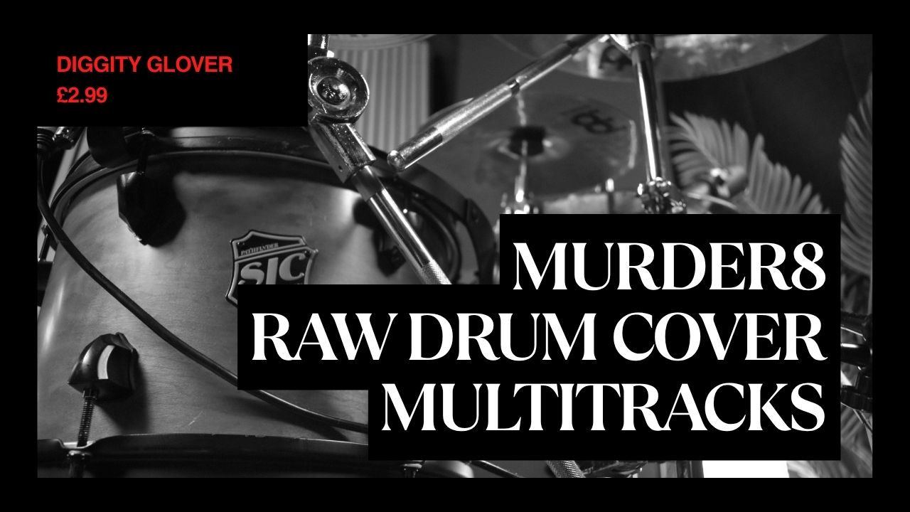 Murder8 - Bodysnatcher | Unprocesed Drum COVER Multitracks