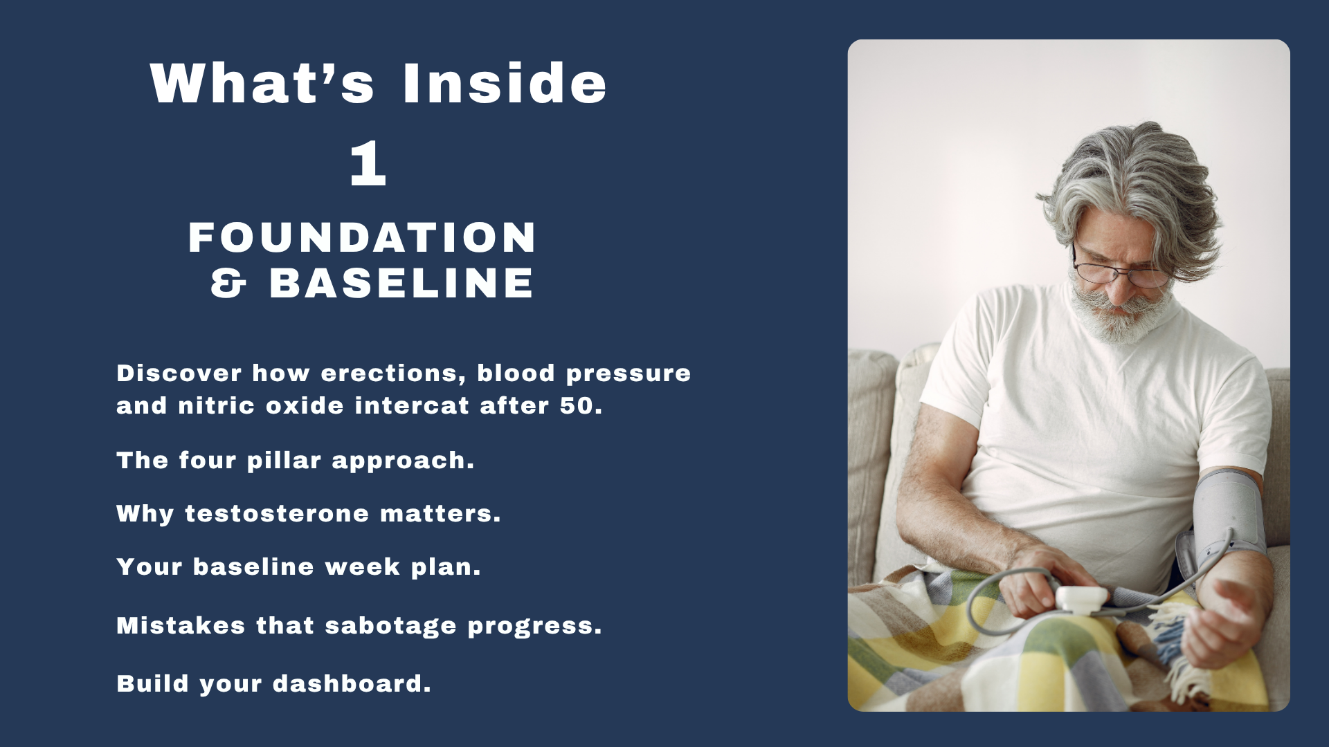 Natural Vitality & Blood Flow Reset for Men 50+