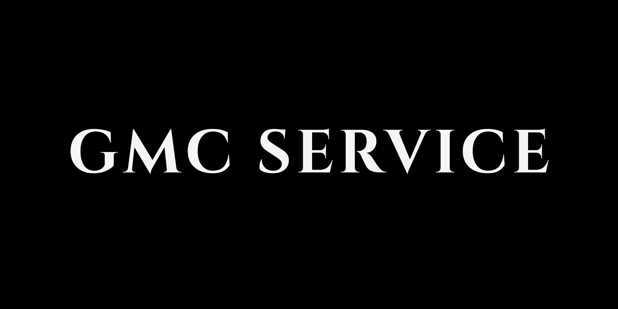 GMC SERVICE
