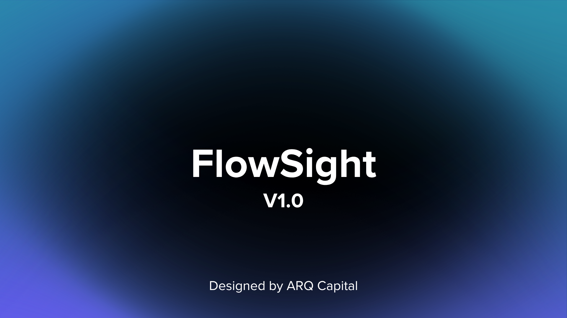 ARQ Capital | Flowsight Dash