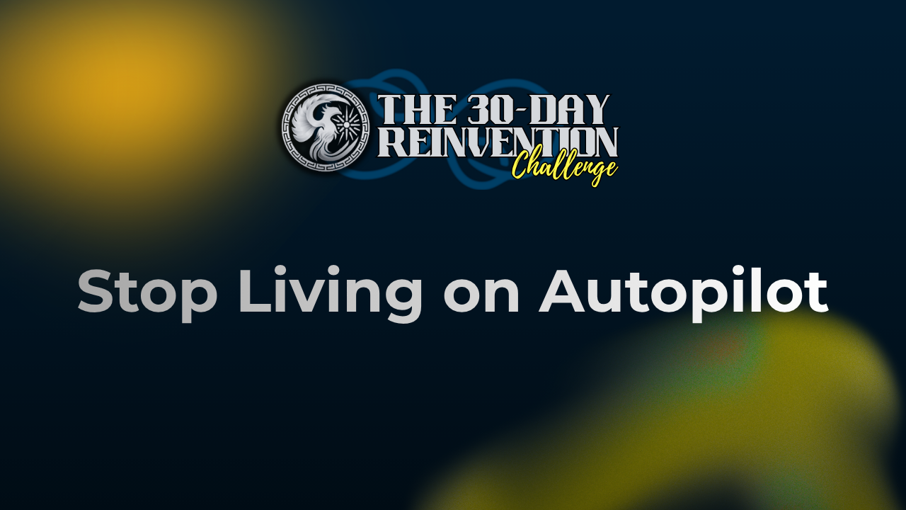 The 30-Day Reinvention Challenge banner
