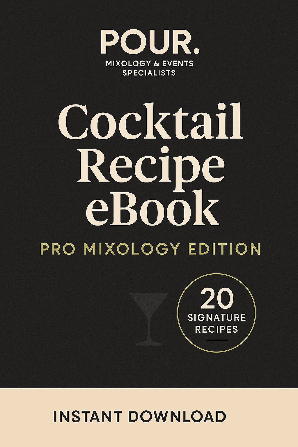 🍸 Cocktail Recipe eBook 