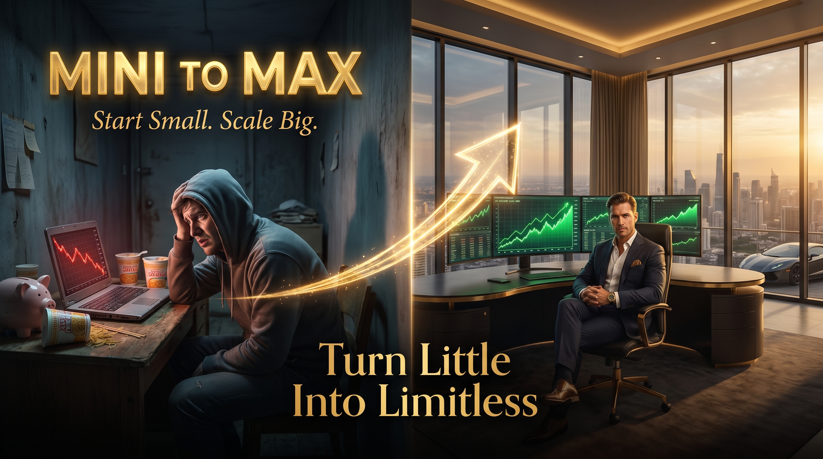 Trade From Mini to Max