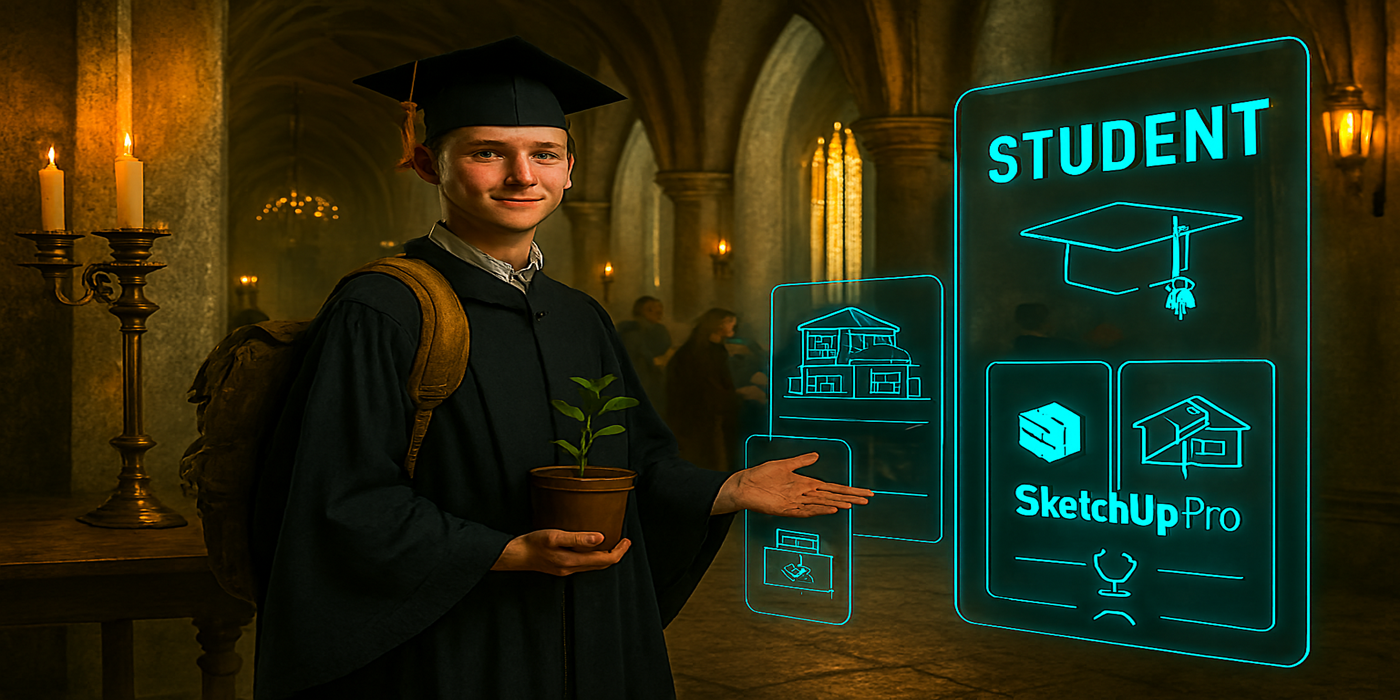 👨‍🎓・SketchUp Pro・Student