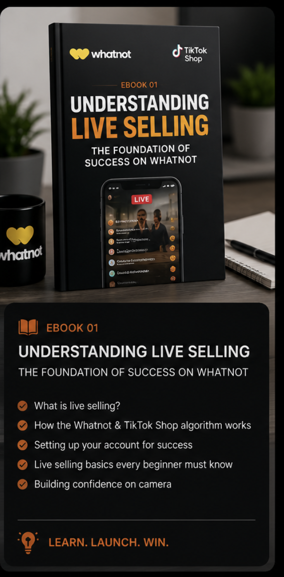 BOOK 1: Understanding Live Selling